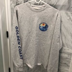 natives of the golden coast gray long sleeve
